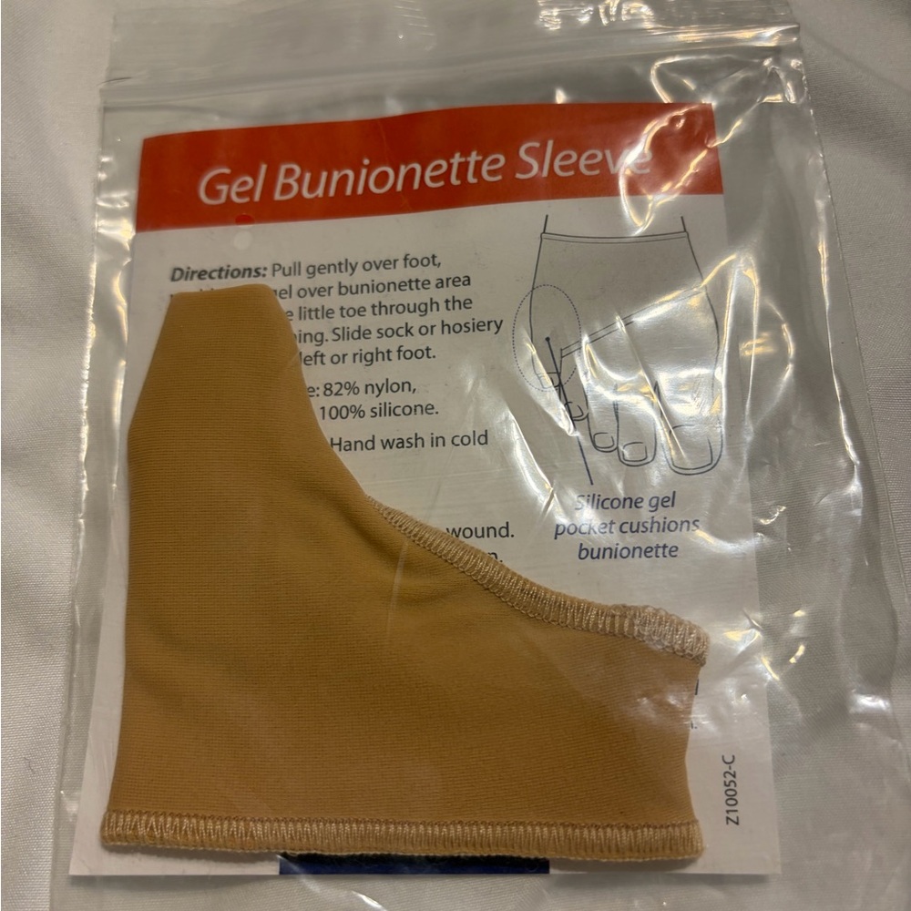 Gel Bunionette Sleeve - Tan